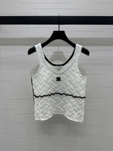 Chanel 25 Monogram Cotton Tank Top